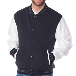 Wholesale High School Boys College Varsity Jacket New Trending Wool College Letterman CollegeBaseballjacket for men - Product Image 2