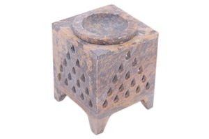 Đá Cẩm Thạch Cổ Điển cổ phong cách dầu Burner đèn tự nhiên <span class=keywords><strong>soapstone</strong></span> hương thơm dầu khuếch tán với hương thơm hương hương chủ sở hữu - Product Image 5