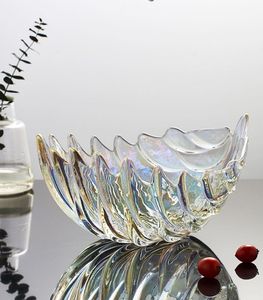 ชามแก้วใสลายนูนชามแก้วสำหรับเสิร์ฟพร้อมดีไซน์เนอร์ - Product Image 1