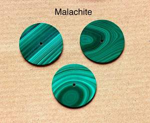 Piedras Preciosas Naturales Sueltas para Fabricación de Joyas, Esferas de Reloj, Corte Plano, Grosor de 20 mm y 40 mm, Ancho de 1.5 mm, Personalizables - Product Image 4