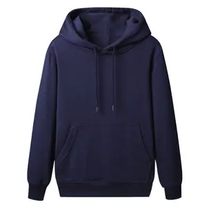 wholesale Blue Color Men Free Size Pullover Hoodie In Light Weight Fabric Available On Demand Customize Design