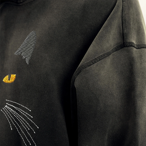 Sweat-shirts à capuche personnalisés en coton 100% premium doublés de molleton, effet délavé, avec logo, impression sérigraphique, broderie, écologiques, pour hommes - Product Image 3