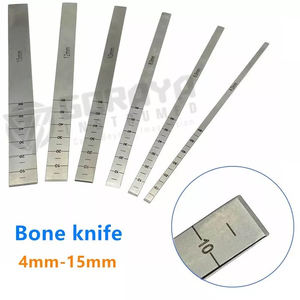 Cuchillo de hueso alemán, osteótomos de hueso, hoja de hueso ultrafina, instrumentos ortopédicos, aprobado por CE ISO - Product Image 1