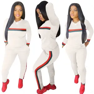 Custom Logo Unisex Sweat suit Workout Fitness Fleece Plus Size Hoodie And Jogger Tracksuit For Women