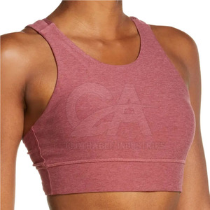 Women Seamless Crisscross Back Sports Bra Lightweight Yoga Fitness <b>Top</b> High Stretch <b>Cross</b> Back Sports Bra Women Workout Running - Product Image 4