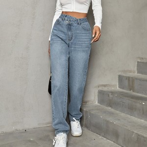 กางเกงยีนส์เอวสูงสำหรับผู้ชายกางเกงคาร์โก้วินเทจ - Product Image 6