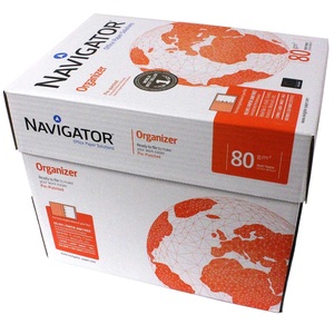 Papier à copier universel A4 de haute qualité Navigator, blanc, 100 g/m², option de poids, US 5599, pour usage professionnel - Product Image 1