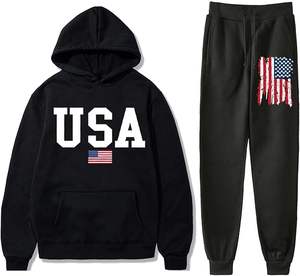 Conjunto de chándal de peso pesado para hombre, conjunto de Sudadera con capucha de lana Tecnológica de Alta calidad personalizada para hombre, chándal para gimnasio, deportes y ropa informal - Product Image 6