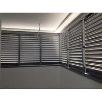 TOMA AS2047 Volets ouvrables extérieurs Volets Bahama à persiennes réglables Volets Bahama en aluminium Volets stores platation pour fenêtres
