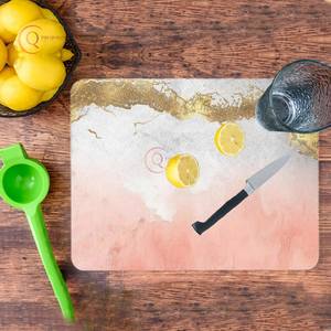 Dernière arrivée planche à découper en marbre blanc naturel forme rectangle couteaux de cuisine faits à la main bloc à découper au prix le plus bas - Product Image 6