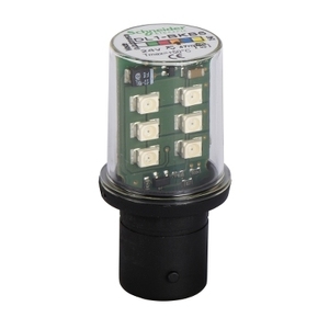Per SCHNEIDER ELECTRIC DL1BKB5 Indicatori luminosi a LED lampeggianti ambra 24VAC/DC - Product Image 1