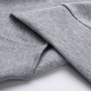 Meilleure vente personnalisable hommes Sport Style survêtement 100% haute qualité Polyester polaire solide hiver fermeture éclair survêtement ensembles - Product Image 3