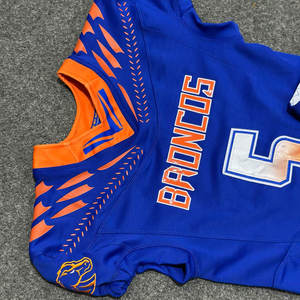 Uniformes de fútbol americano de alta calidad, manga corta, transpirable, transferencia de calor, impreso, personalizado para escuelas y ligas - Product Image 6