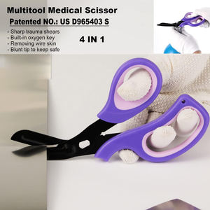 Nouvelle arrivée Ciseaux de traumatologie de qualité supérieure Ciseaux à bandage Ciseaux médicaux robustes de 8 pouces par SUAVE INSTRUMENTS CHIRURGICAUX - Product Image 5