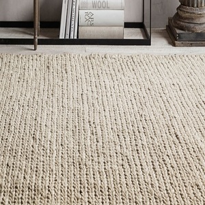 Tapis personnalisée en Jute 100% naturel, intérieur fabriqué à la main, matière tressée à la main, idéale pour le salon, offre spéciale - Product Image 5