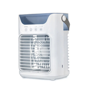 F14 Enfriador de aire 4 Velocidad del viento Mini enfriador de aire personal Aire acondicionado portátil de CA para habitación con 7 luces LED - Product Image 2