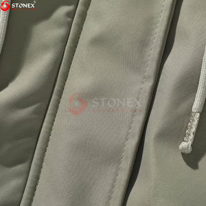 Manteau parka d'hiver décontracté pour femme de haute qualité, chaud, à capuche, vêtement d'extérieur tendance, longueur standard, 100% polyester, design personnalisable - Product Image 6