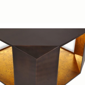 Nouvelle table en métal design avec dessus en métal Table d'appoint pour salon et meubles de maison de haute qualité - Product Image 3