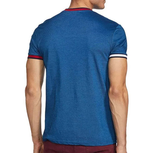 T-shirt Homme Style Urbain en Coton Lourd 100% Coton Écologique Respirant Confortable Manches Courtes Coupe Classique - Product Image 2
