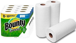 High Quality Bulk Bounty Non-Woven 1 Ply <b>White</b> Full Sheet Paper <b>Towels</b> 12 Double Rolls Wholesale Germany Customizable Size - Product Image 2