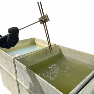 Aimant en acier magnétique N35 résistant à la corrosion, équipement d'électrodéposition, tolérance de 1 %, support magnétique industriel puissant - Product Image 1