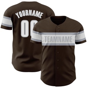 Uniforme de baseball personnalisé en polyester haute performance, respirant, vêtements de sport d'équipe, sublimé, personnalisé pour le nouveau - Product Image 3
