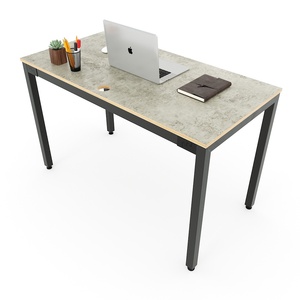 Bureau Uconcept HBUC039 120x60cm, design minimaliste, durable, en contreplaqué couleur béton - Product Image 1