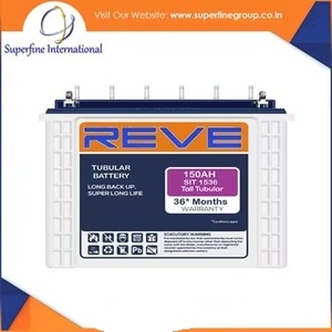 REVE แบตเตอรี่พลังงานแสงอาทิตย์150AH 12V แบบท่อยาวรอบลึก36เดือนรับประกันสินค้าส่งออกสำหรับเครื่องใช้ในบ้าน - Product Image 6