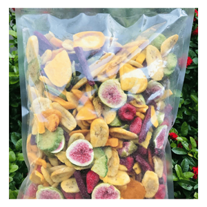 Assortiment de fruits tropicaux lyophilisés mélangés pour les smoothies, les collations et l'utilisation en café, Vietnam - Product Image 1