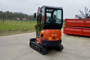 Mini-excavatrice Kubota KX019-4 haute performance, 1,8 tonne, mini-excavatrice d'origine, chenilles en caoutchouc, diesel, aménagement paysager, ferme, jardin - Product Image 2