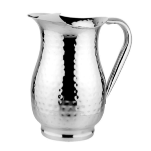 เหยือกทองเหลืองแท้สไตล์วินเทจ ขัดเงาและตอกลาย สำหรับใช้ในบ้าน ร้านอาหาร และโรงแรม เหยือกโลหะสำหรับใส่น้ำ - Product Image 6