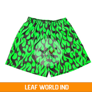 Short en maille écologique avec logo personnalisé pour hommes High Street Workout Jogger Fitness Gym Vêtements de sport avec filet Service OEM - Product Image 4