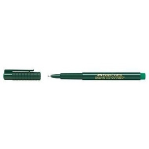 Bolígrafo Fino 0.4mm Verde Faber-Castell, Artículos de Escritura y Corrección - Product Image 1
