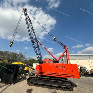 קרולר מנוף <span class=keywords><strong>hitachi</strong></span> KH-100 בשימוש <span class=keywords><strong>hitachi</strong></span> <span class=keywords><strong>50t</strong></span> KH-100 30t גמול מנוף - Product Image 1