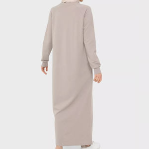 La mejor calidad 2025 largo islámico personalizado modesto mujeres sudaderas con capucha señoras Moda larga longitud musulmana sudaderas con capucha - Product Image 2