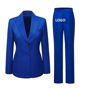 Trajes de mujer Dos piezas Caballero Formal Negocios Profesional Boda Padrinos DE BODA Ropa 3 piezas Traje para damas Transpirable - Product Image 3