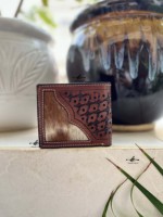 Portefeuille en cuir fait main pour homme, long portefeuille à fermeture éclair en cuir de vachette, nouvelle arrivée, couleur marron tendance, porte-monnaie, cadeau pour lui