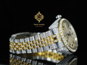 Reloj Mecánico de Lujo con Moissanita D VVS1, Caja de Acero Inoxidable, Esfera Analógica, Pasa Prueba de Diamantes, Estilo Hip Hop - Product Image 5