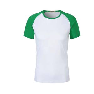 Offre Spéciale sur mesure hommes Hip Hop à la mode 2 Type couleur manches raglan t-shirt personnalisé col rond - Product Image 2