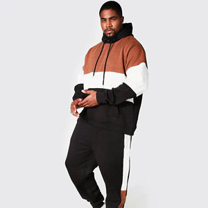 Conjunto Deportivo de Pantalones y Sudadera con Capucha para Hombre, Talla Grande, 100% Algodón, Estampado Personalizado, Nuevo, de Alta Calidad y Ajuste Cómodo - Product Image 1