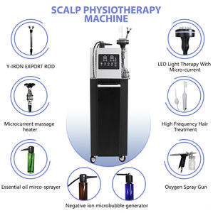Para salón de belleza, tratamiento de cuero cabelludo, máquina de burbujas 5/6 en 1, para el cabello de cuero cabelludo Dispositivo de masaje, máquina de masaje de cuero cabelludo para Spa de burbujas de pelo de Corea - Product Image 3