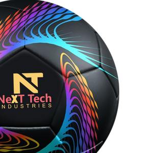 Next Tech Nuevo estilo Fútbol Tecnología híbrida Balón de partido profesional Material de textura de TPU Diseño personalizado y logotipo personalizado - Product Image 3