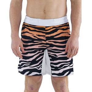 Pantalones cortos de boxeo MMA para hombre, cómodos, de secado rápido, transpirables, informales, con patrón sólido, talla grande, venta al por mayor, cintura elástica, 2025 - Product Image 1