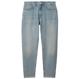 Jean baggy pour homme de haute qualité, coupe droite, jambe large, effet usé, style streetwear hip-hop, grande taille, en denim - Product Image 3