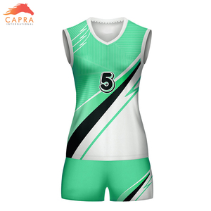 Nuevo modelo personalizado de sublimación, uniforme de voleibol, conjuntos de ropa deportiva con estilo - Product Image 5