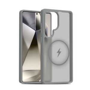 กระเป๋าใส่โทรศัพท์มือถือแบบกันกระแทกเคลือบผิวสีสันสดใสเคสสำหรับ Samsung S24 S25อัลตร้าชาร์จไฟได้ด้วยแม่เหล็ก - Product Image 1