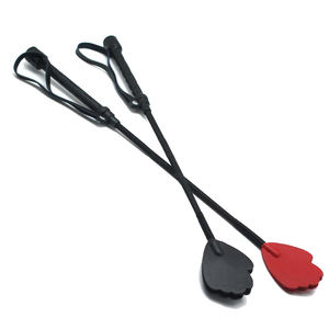 Équipement de conception personnalisée Vente de cordes pour cultures équestres Fouet de course en cuir rembourré Cheval - Product Image 5