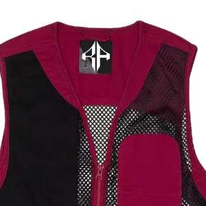 Chalecos de exterior unisex de color personalizado de nuevo diseño al por mayor de poliéster/material de algodón de alta calidad de color sólido para unisex - Product Image 3