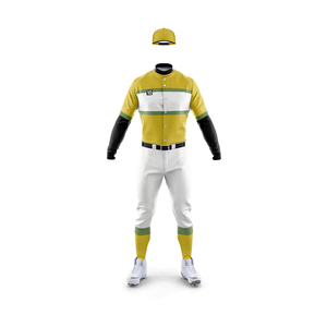 2025 uniformes de baseball respirants de haute qualité pour adultes ensembles de maillots en polyester avec logo personnalisé et conception de vêtements de sport - Product Image 5