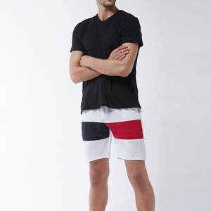 Factory-Made Custom Logo Gym <b>Shorts</b> for <b>Men</b> 100% Cotton Fitness Wear Casual Solid Pattern Design - Product Image 4